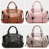 Vvsha Women's Handbags Famous Fashion Brand Candy Shoulder Bags Ladies Totes Simple Trapeze Women Messenger Bag